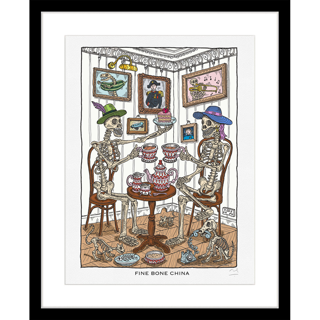 Limited Edition Art Print: Fine Bone China