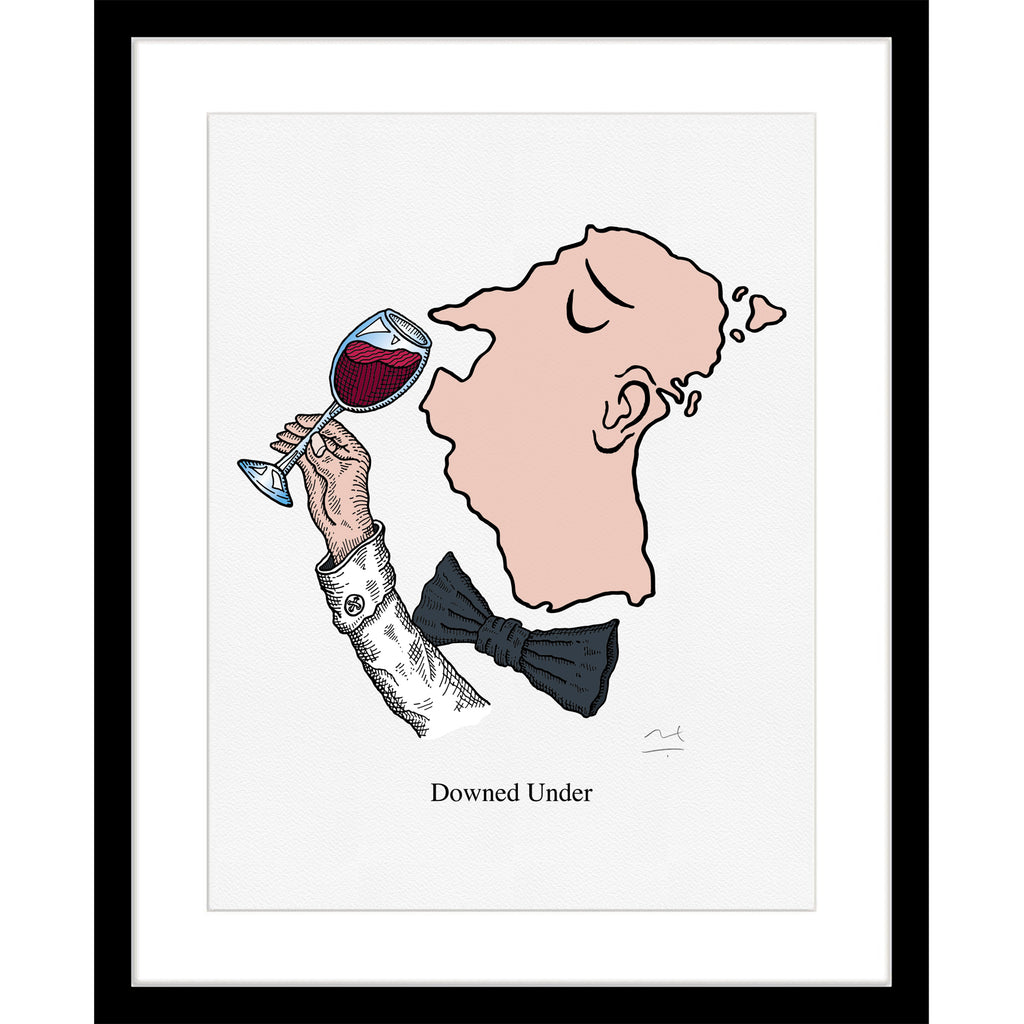 Limited Edition Art Print: Downed Under