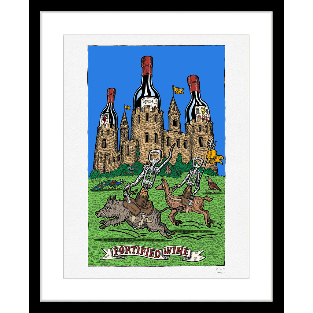 Limited Edition Art Print: Fortified Wine