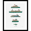 Limited Edition Print: New Sydney Ferries