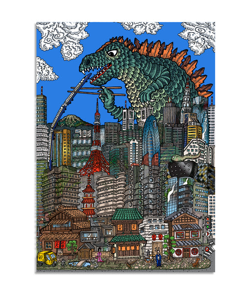 Large Canvas Print: Tokyo