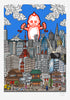 Limited Edition Print: Kewpie visits Tokyo