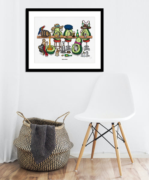 Limited Edition Art Print: Smashed Avocado (edition 2) – Squidinki