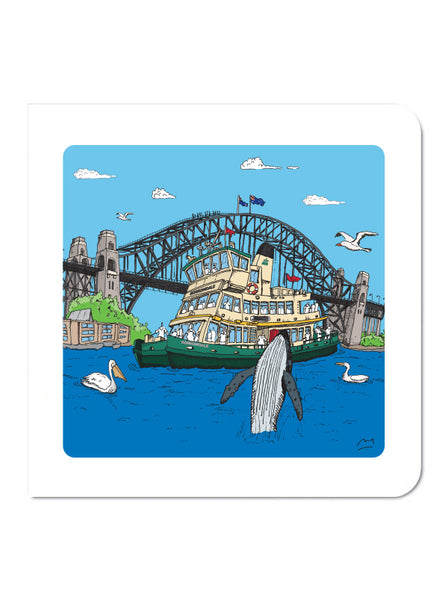 Sydney Harbour Greeting Card
