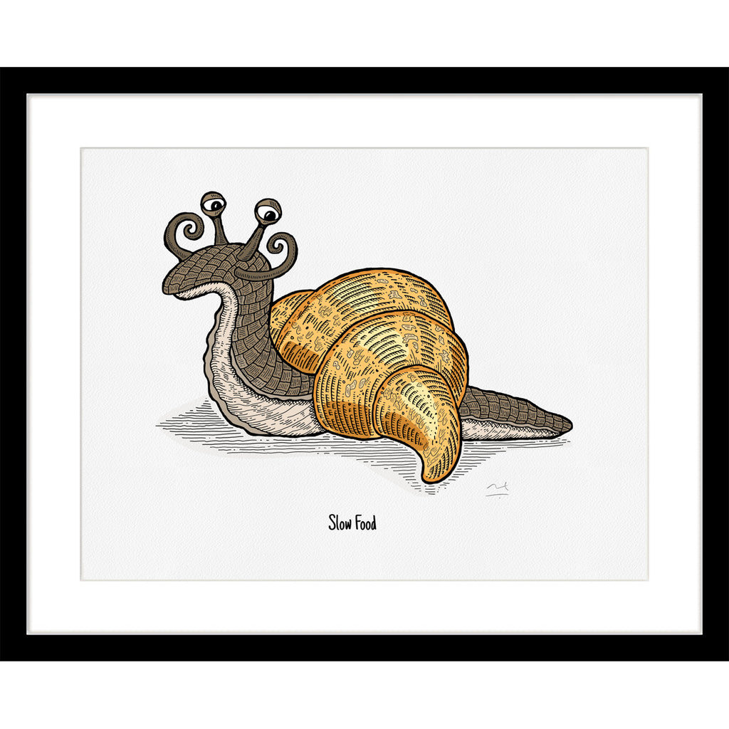 Limited Edition Art Print: Slow Food