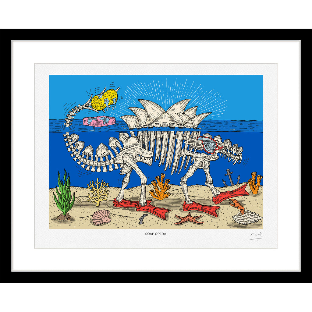 Limited Edition Art Print: Soap Opera