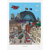 Limited Edition Art Print: The Rocks, Sydney Harbour