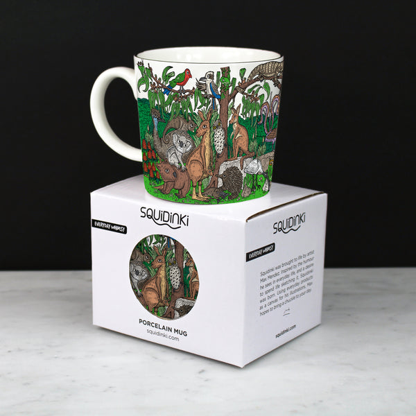 Porcelain Mug: Australiana