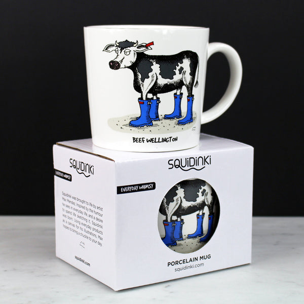 Porcelain Mug: Beef Wellington