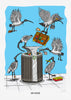 Limited Edition Art Print: Bin Chicken
