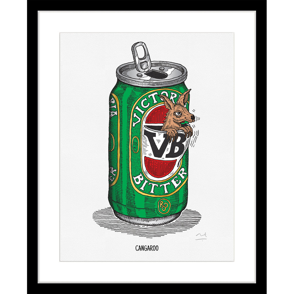 Limited Edition Art Print: Cangaroo