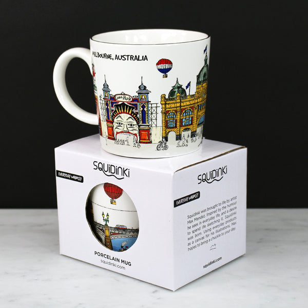 Porcelain Mug: Melbourne