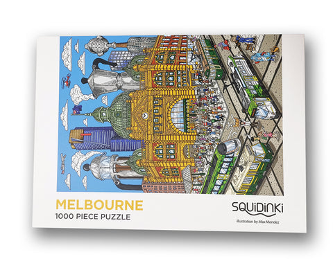 1000 Piece Jigsaw Puzzles; Melbourne NEW STOCK DUE EARLY MAY