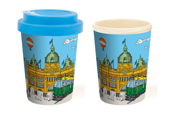 Eco-Bamboo fibre Keep Cup: Melbourne