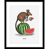 Limited Edition Art Print: Pademelon