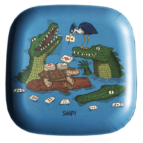 Eco-Bamboo fibre trays: Snap! (Australian Crocodile)