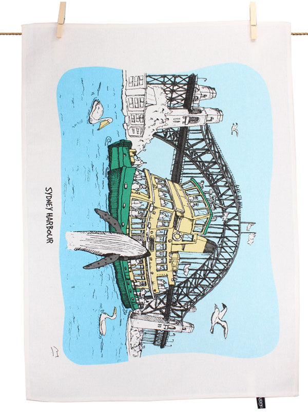 Sydney Harbour Tea Towel