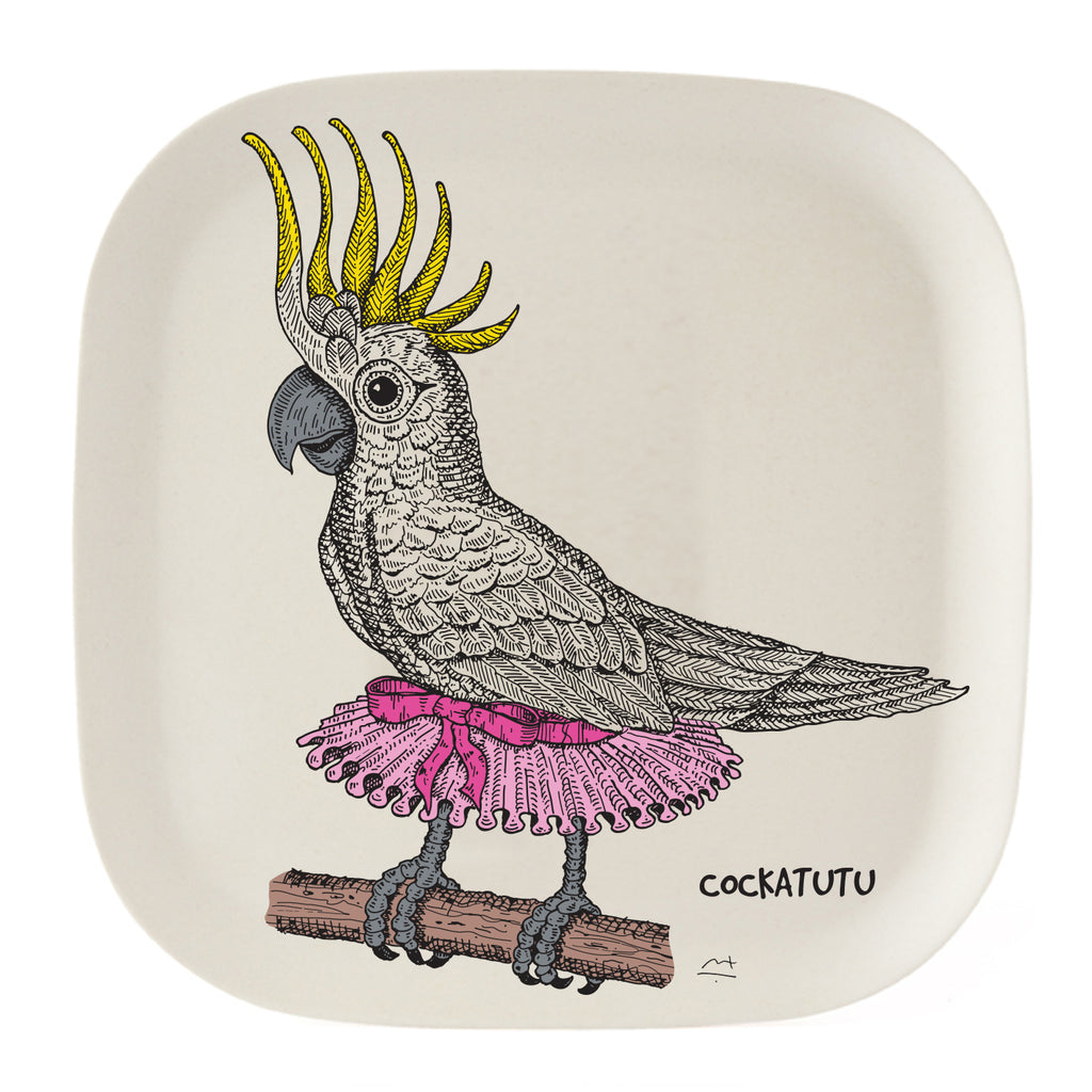 Eco-Bamboo fibre trays: Cockatutu