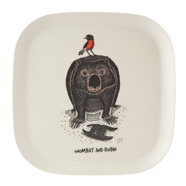 Eco-Bamboo fibre trays: Wombat and Robin