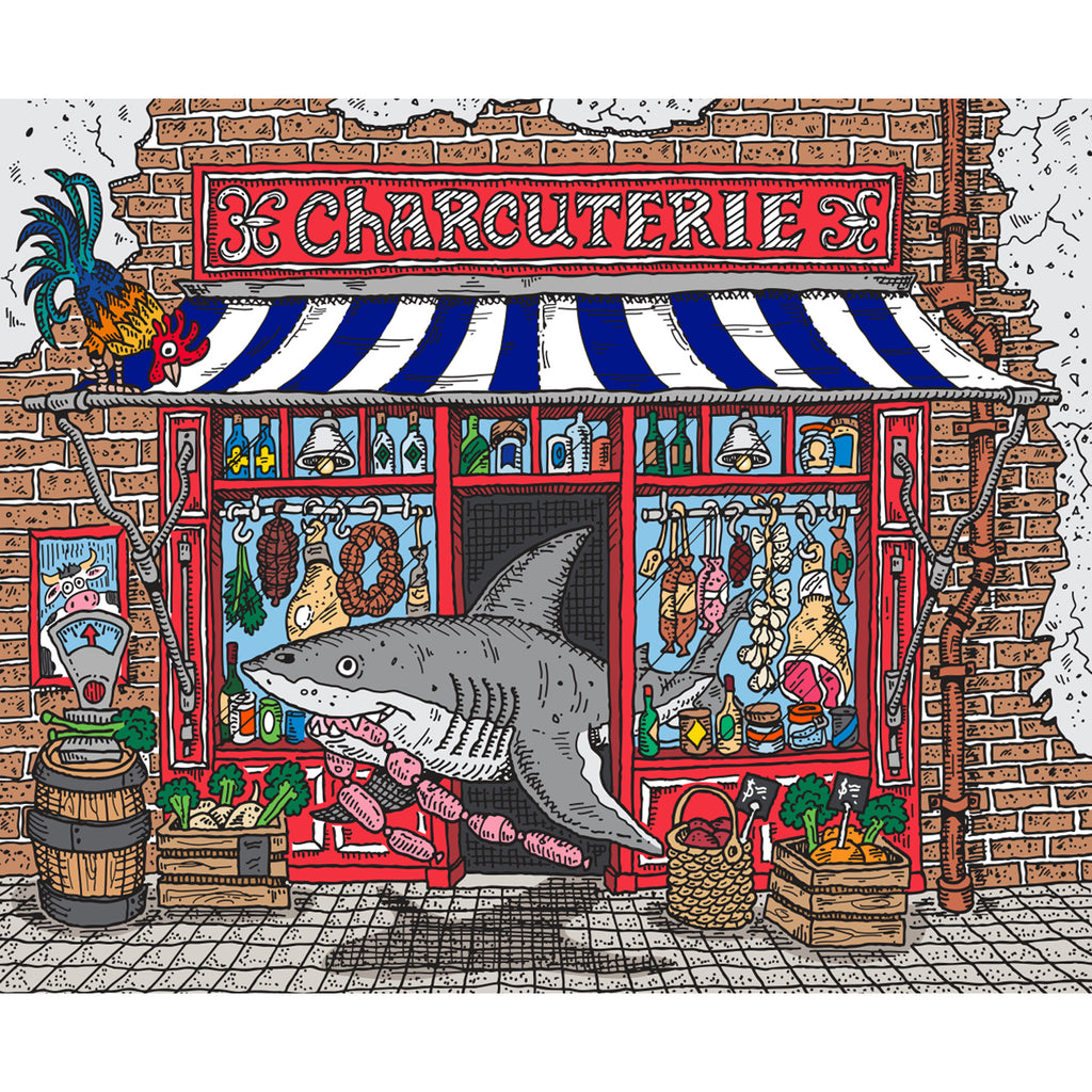 Large Canvas Prints: Charcuterie