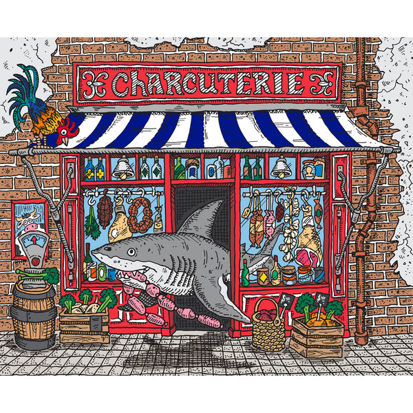 Large Canvas Prints: Charcuterie