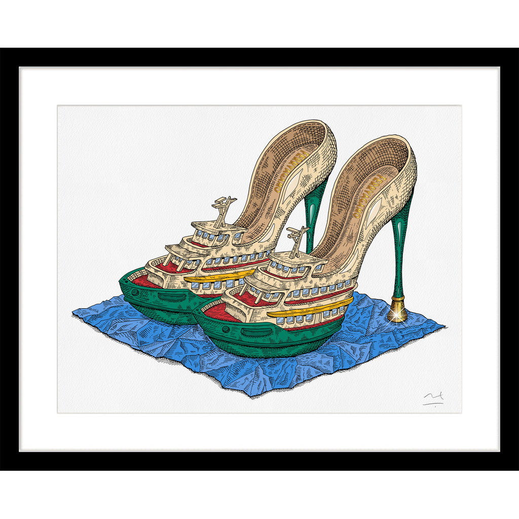 Limited Edition Art Print: Ferryagamos