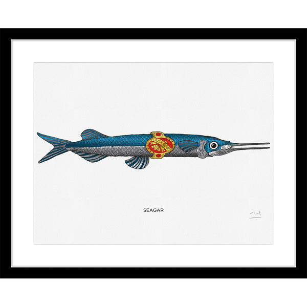 Limited Edition Art Print: Seagar