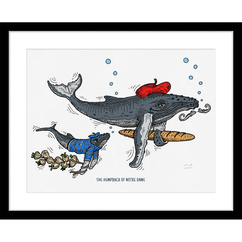 Limited Edition Art Print: Humpback of Notre Dame