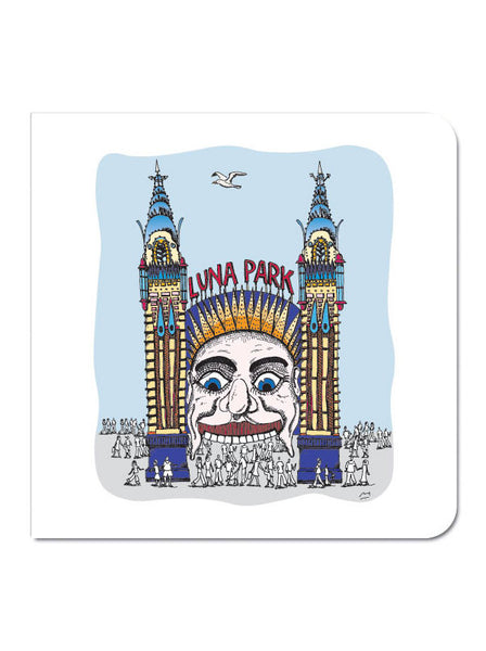 Sydney Luna Park Greeting Card