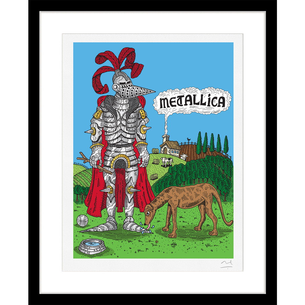Limited Edition Art Print: Metallica