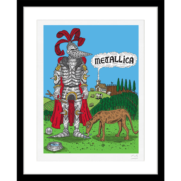 Limited Edition Art Print: Metallica