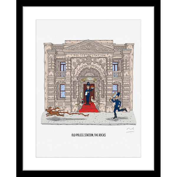 Limited Edition Print: Old Police Station, The Rocks