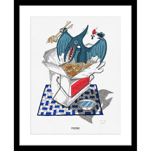 Limited Edition Art Print: Pteriyaki