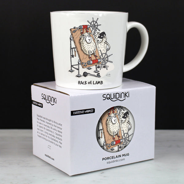 Porcelain Mug: Rack of Lamb