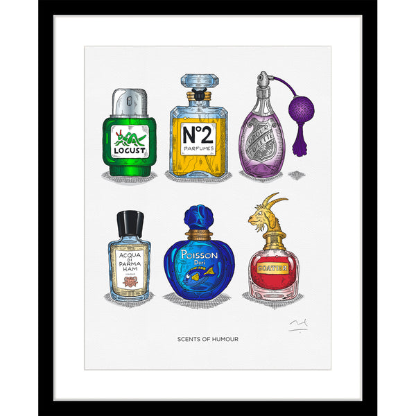 Limited Edition Art Print: Scents of Humour