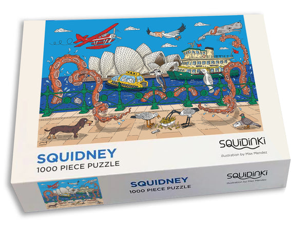 1000 Piece Jigsaw Puzzle: Squidney
