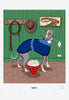 Limited Edition Art Print: Whippet