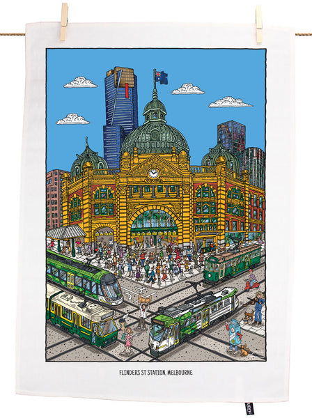 Melbourne Tea Towel