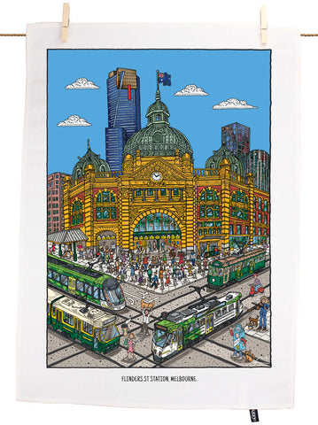 Melbourne Tea Towel