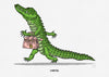 Limited Edition Art Print: A Man Bag