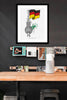 Art Print: Ampelmann, Berlin TV Tower