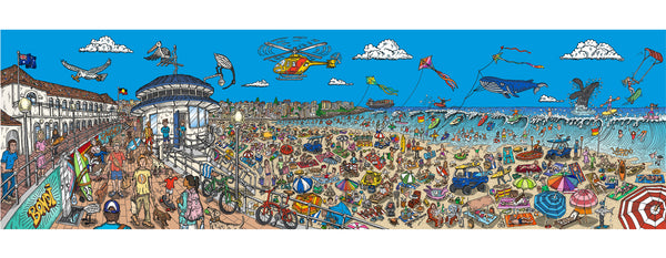 Large Canvas Prints: Bondi Beach