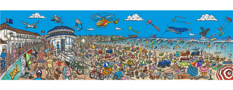 Large Canvas Prints: Bondi Beach
