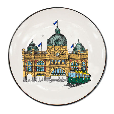 Flinders St Station Canapé Plate