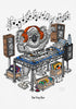 Limited Edition Art Print: Beat Drop Bear