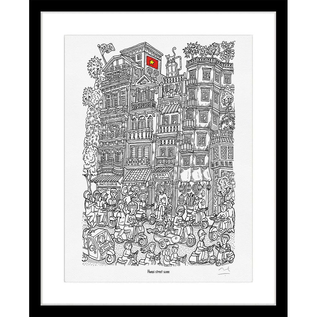 Art Print: Hanoi, Vietnam