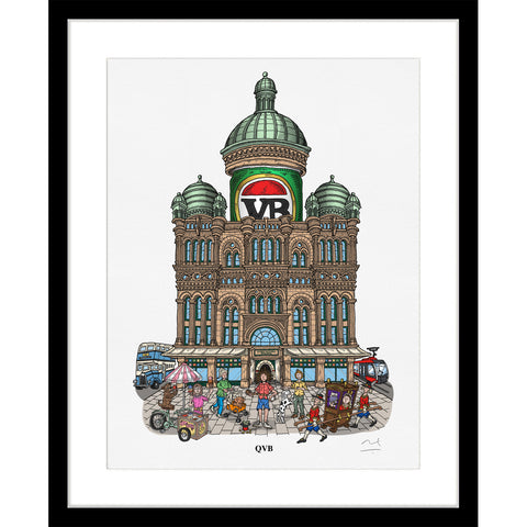 Limited Edition Art Print: QVB, Edition 2