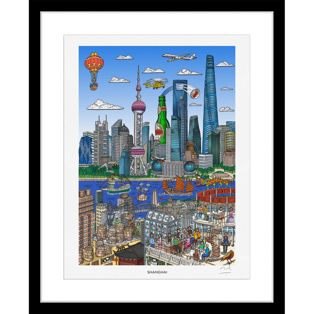 Art Print: Shanghai