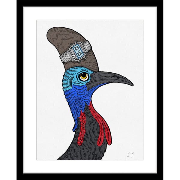 Limited Edition Art Print: Casiowary