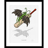 Limited Edition Art Print: Cricket Bat